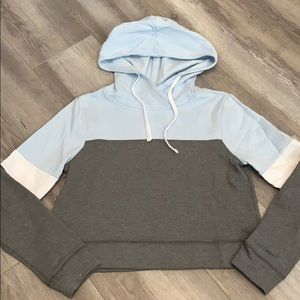 Full tilt cropped hoodie